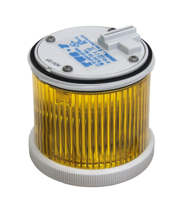 YLW IP65 FLSHG LIGHT MOD 12/48VDC TWS L MT