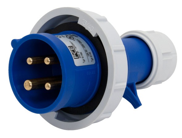 01492-9 IP67 20A PLUG 3P4W 250V 9h BLU