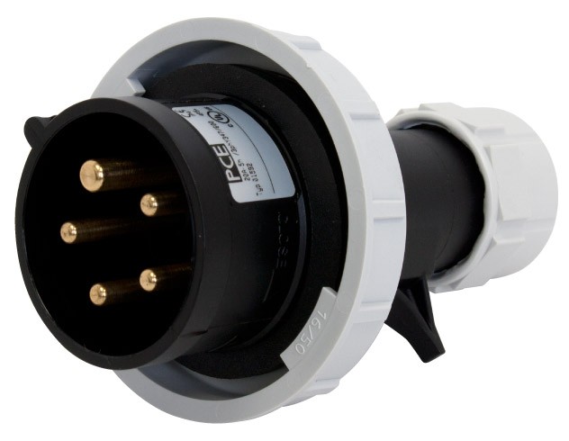 01592-5 IP67 20A PLUG 4P5W 347/600V 5h BLK