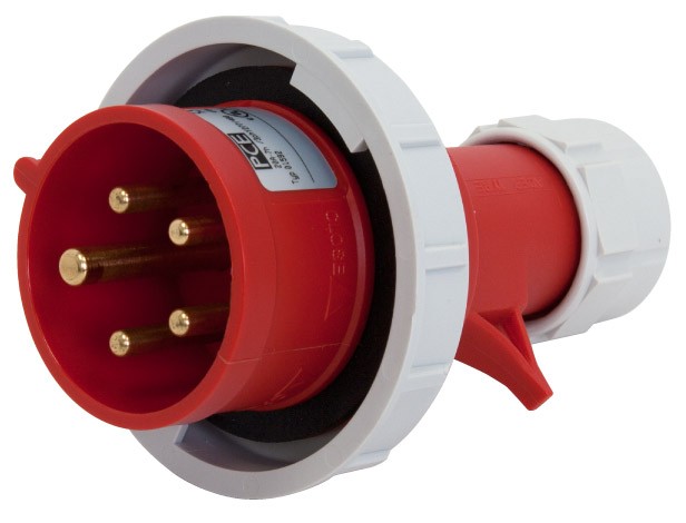 01592-7 IP67 20A PLUG 4P5W 277/480V 7h RED