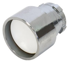 RECESSED GUARDED PB HEADMTL SPRG RET WHT