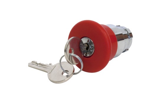 MUSH HEAD PB KEY REL 40MM RED KEY NO 455