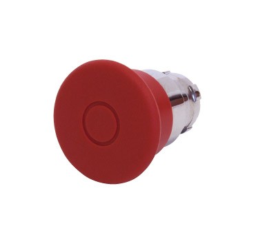 MUSH HEAD PB PUSH PULL 40MM RED