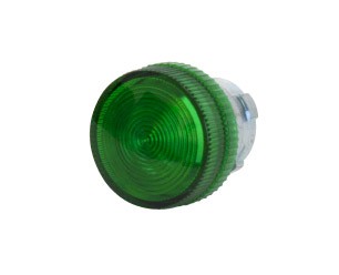 PILOT LIGHT HEAD GRN FOR NEON /LED BULB