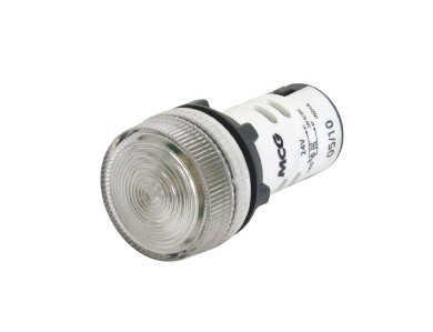 INTEGRAL P-LIGHT CLR W/LED 24VAC/DC