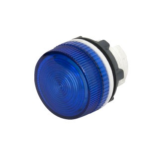 PILOT LIGHT HEAD PLAS BLU FOR INCN BULB