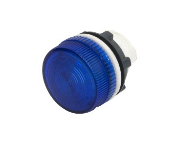 PILOT LIGHT HEAD BLU FOR LED BULB 130V MAX