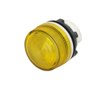 PILOT LIGHT HEAD YEL FOR NEON /LED BULB