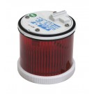 RED IP65 CONTIN. LIGHT MOD 12/240VAC/DC TWS F MT