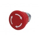 MUSH HEAD PB TURN-RELEASE 40MM RED