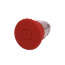 MUSH HEAD PB PUSH PULL 40MM RED PRE-MARKED