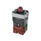 BODY ASSY ILL PB SL SW 24VACDC LED RED NO-NC