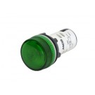 INTEGRAL P-LIGHT GRN W/LED 24VAC/DC