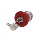 MUSH HEAD PB MTL 40MM RED KEY-REL KEY# 455