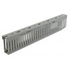 MCG NARROW 3"x4" SLOTTED PANEL DUCT GREY - 2MTR
