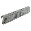 MCG NARROW 4"x4" SLOTTED PANEL DUCT GREY - 2MTR