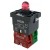 BODY ASSY ILL PB SL SW 110VACDC LED RED NO-NC